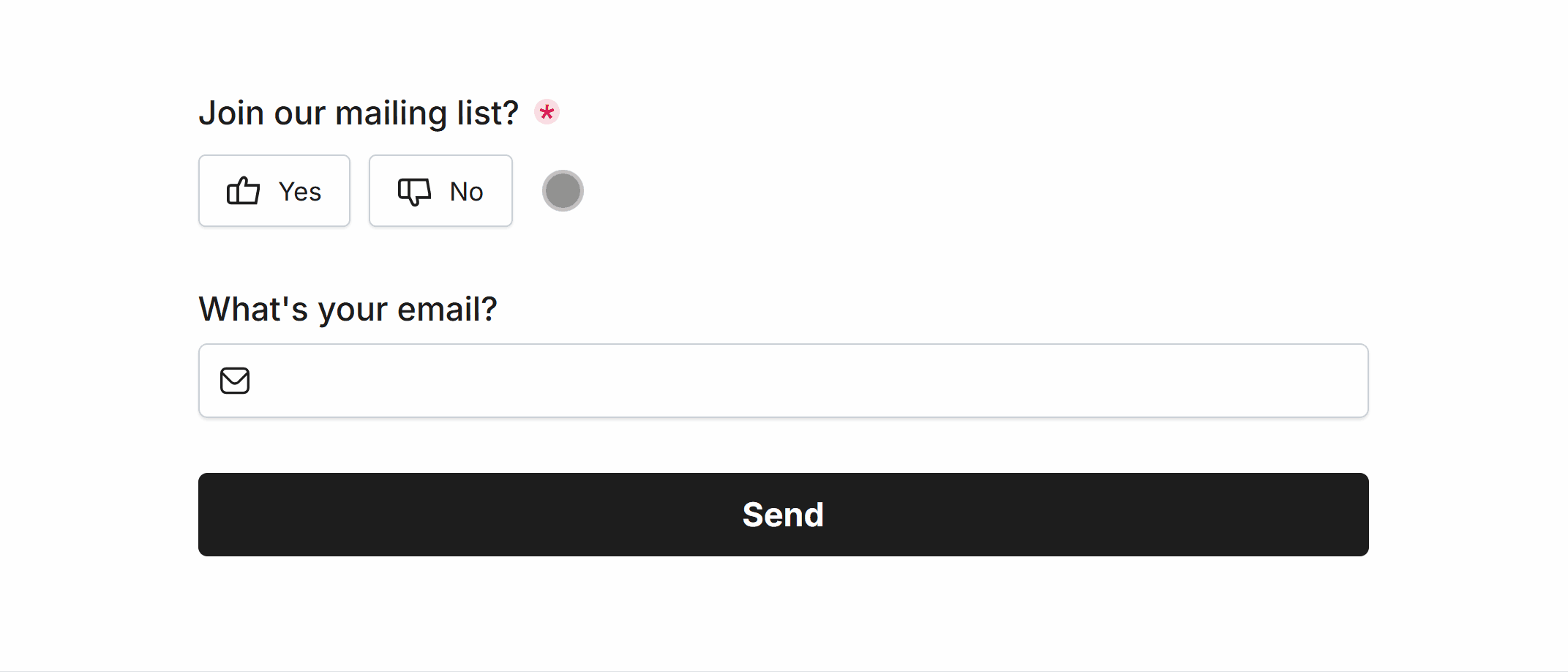 Demonstrating hidden pages when toggling a 'Services interested in' checkbox list to only show relevant pages