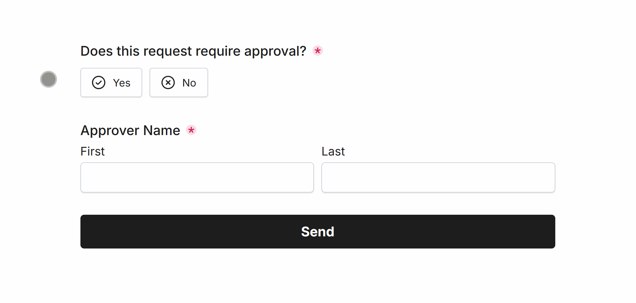 Demonstrating hidden pages when toggling a 'Services interested in' checkbox list to only show relevant pages