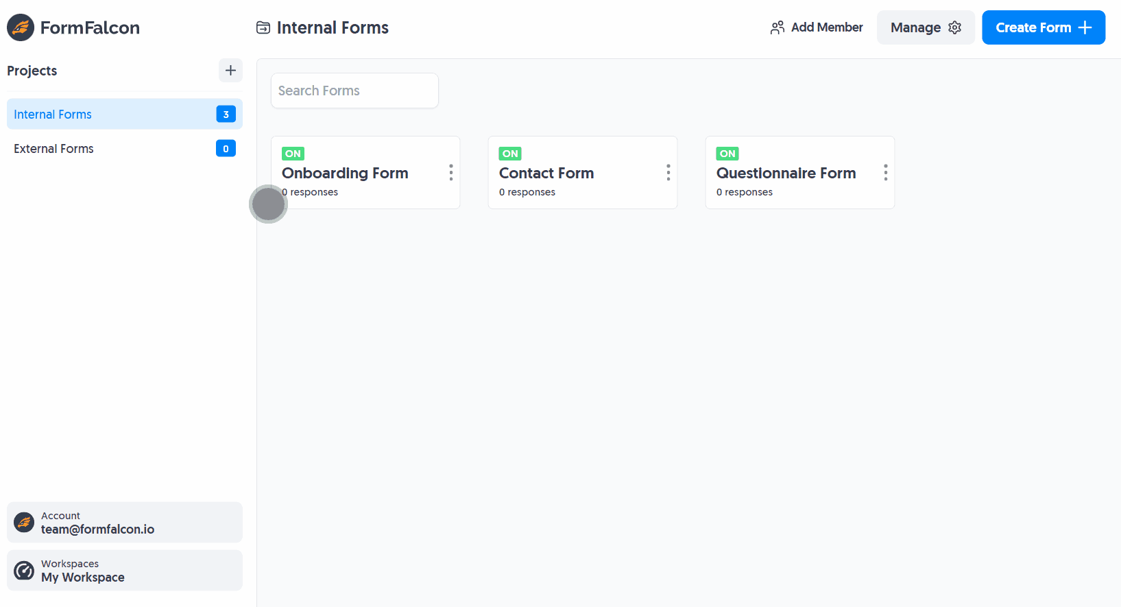 Moving forms to different Projects within Fun Forms