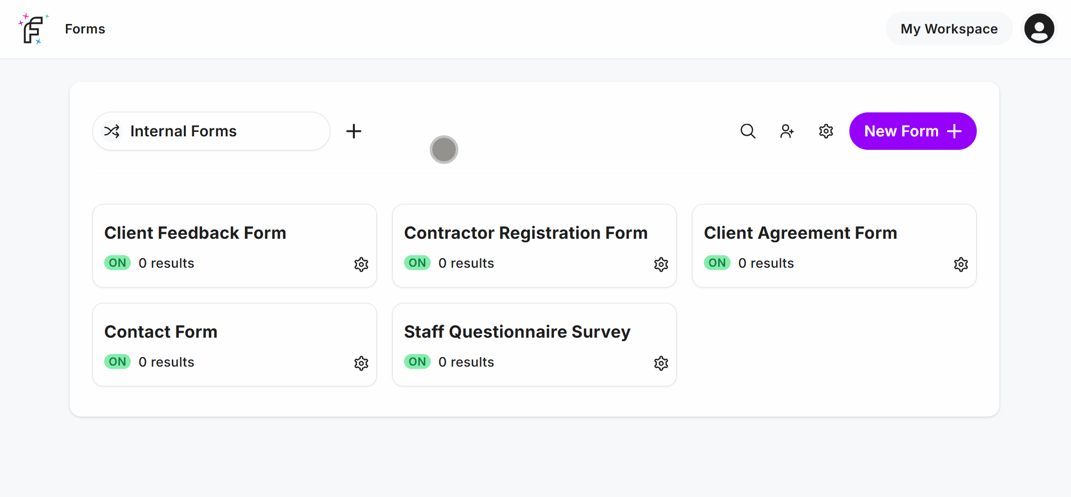 Moving forms to different Projects within Fun Forms