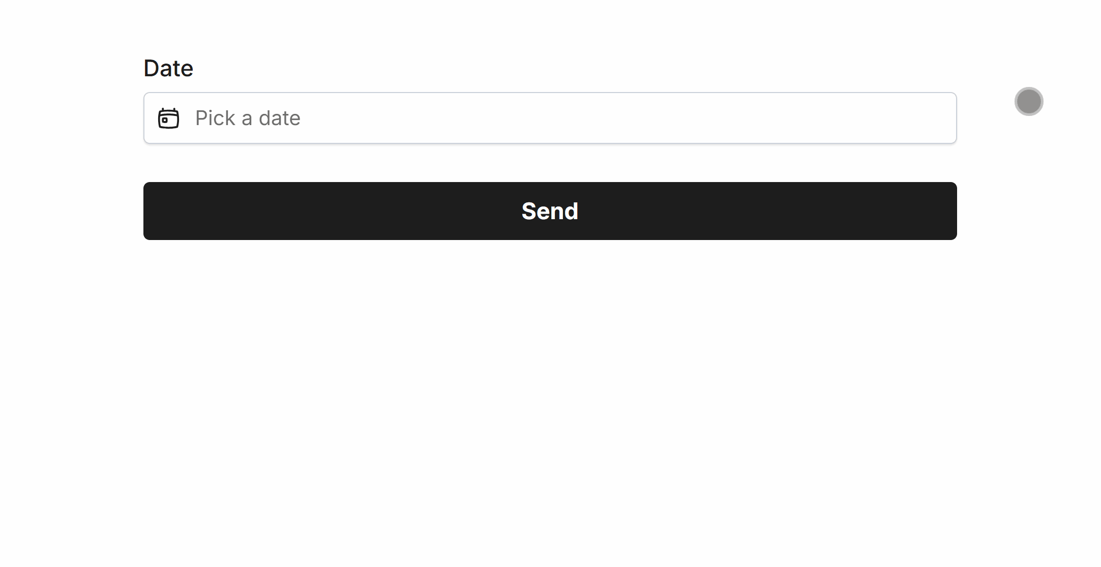 Testing the Date Field in our Form