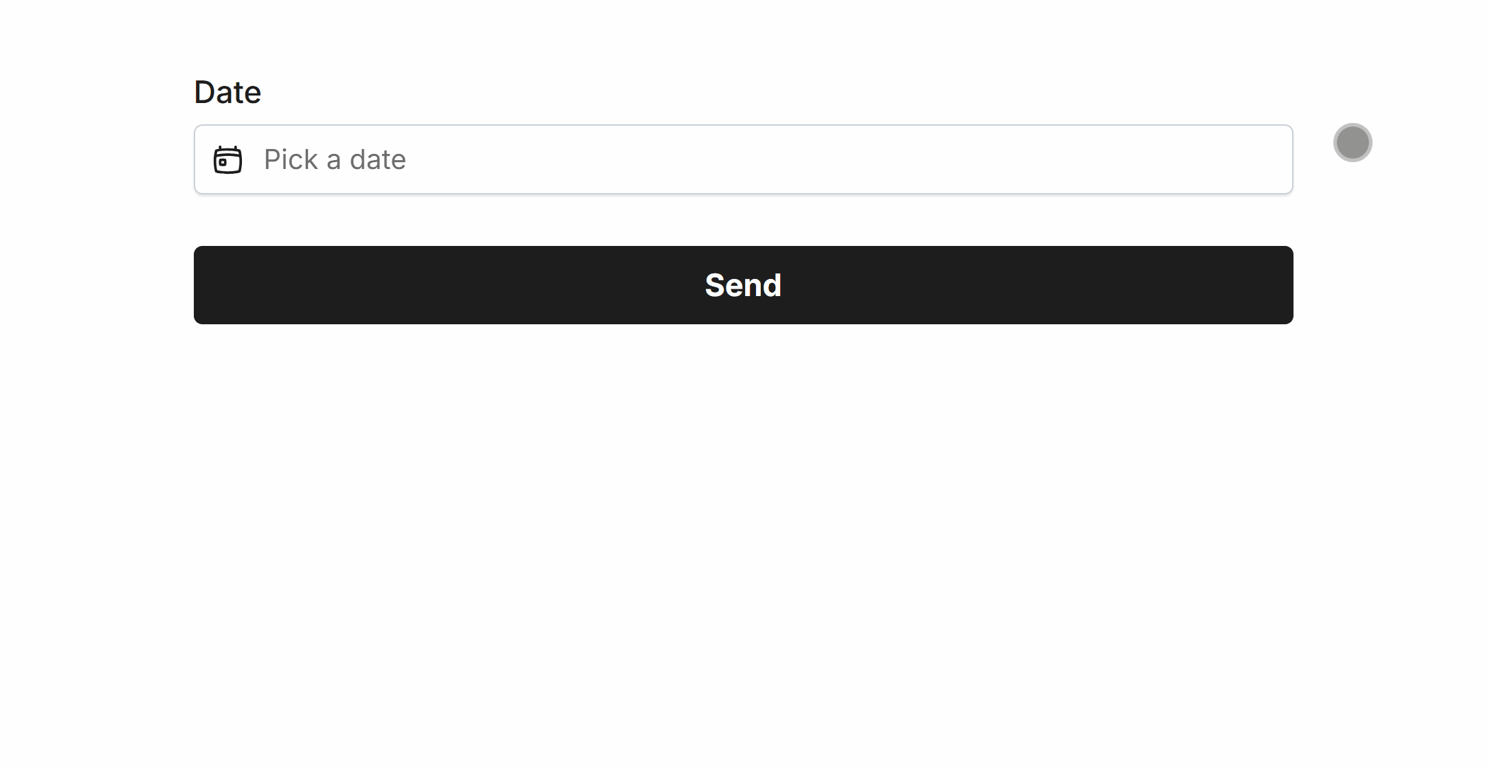 Validation Max Date for the Date Field in our Form