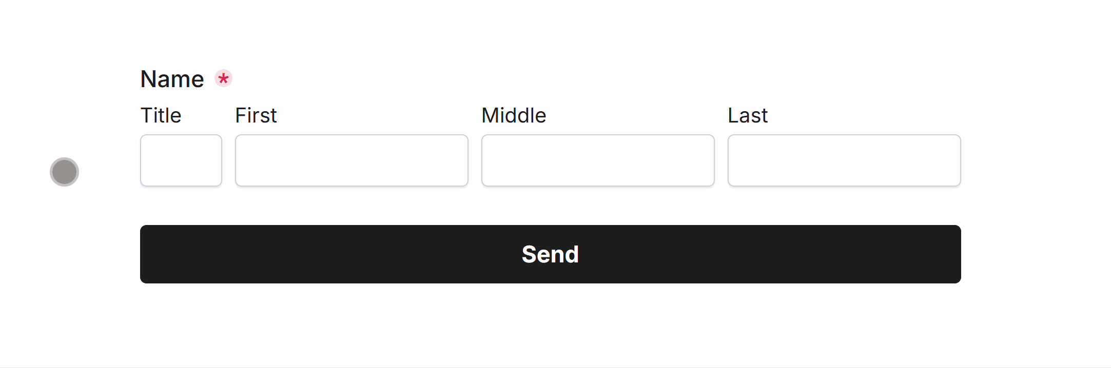 Validation Required for the Name Field in our Form
