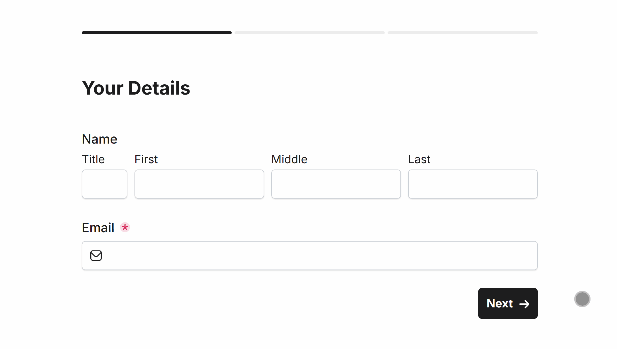 Demonstrating Smart Validation with the Page field not allowing the user to proceed with invalid fields