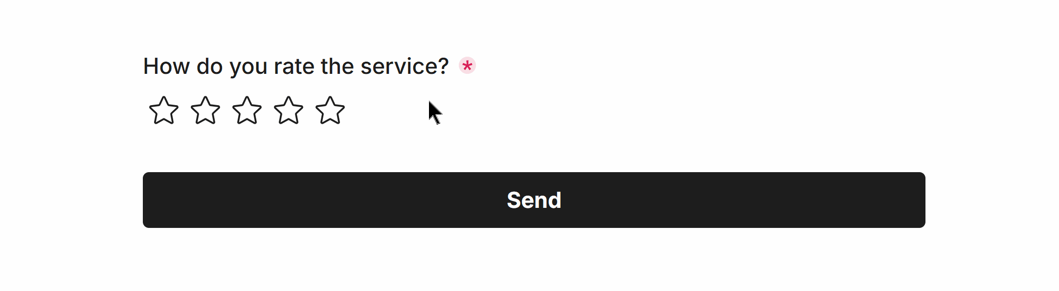Demonstrating the Full Star Only option to disable half star ratings