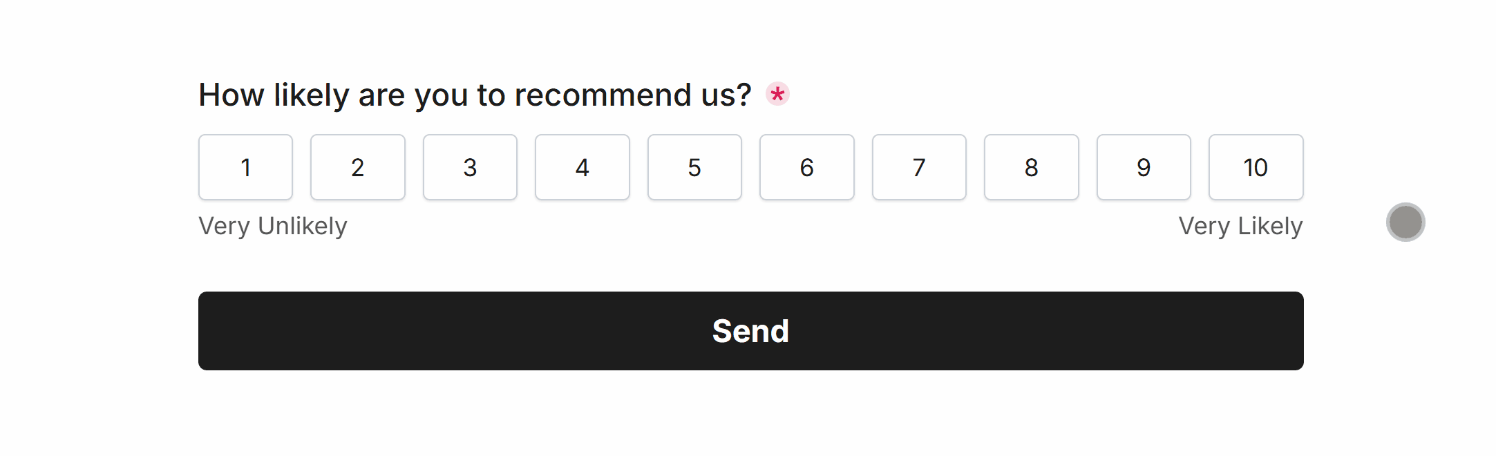 Validation Required for the Scale Field in our Form