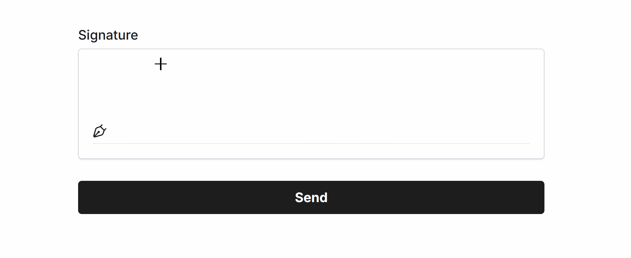 Testing the Signature Field in our Form