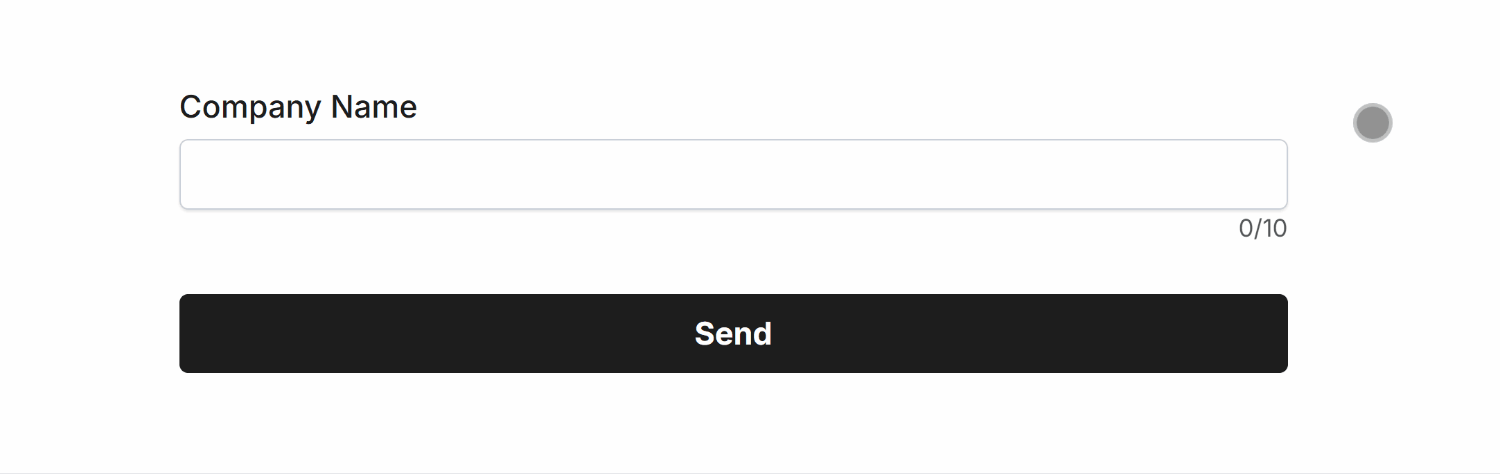 Validation Min/Max Length for the Short Answer Field in our Form
