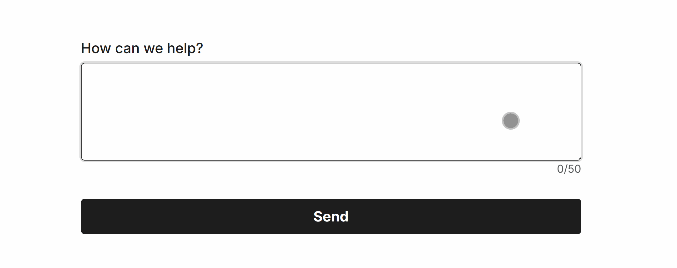 Validation Min/Max Length for the Long Answer Field in our Form