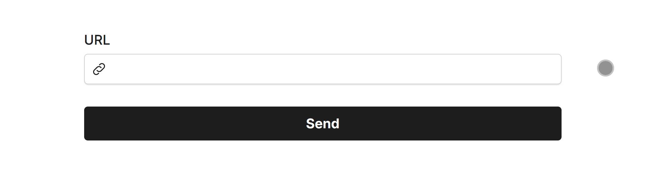 Validation HTTPS Only disabled for the URL Field in our Form