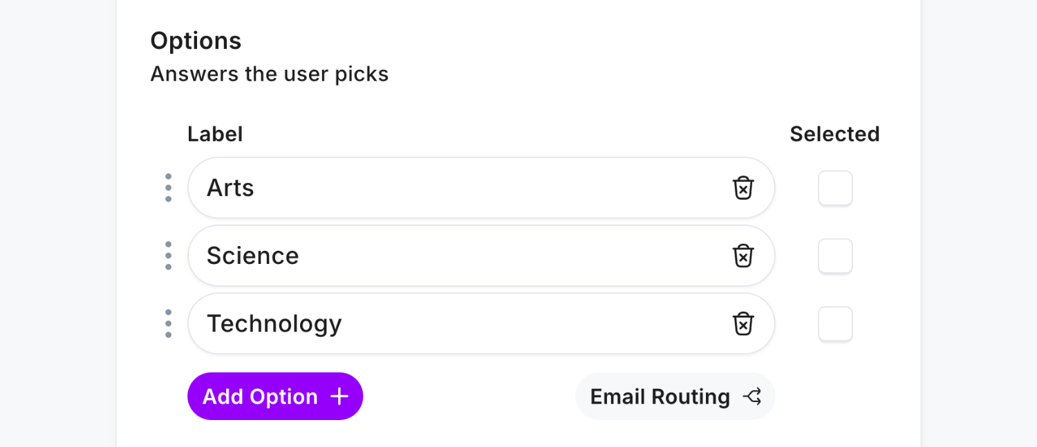 Adding the new Mailchimp group names in the Fun Forms options field list