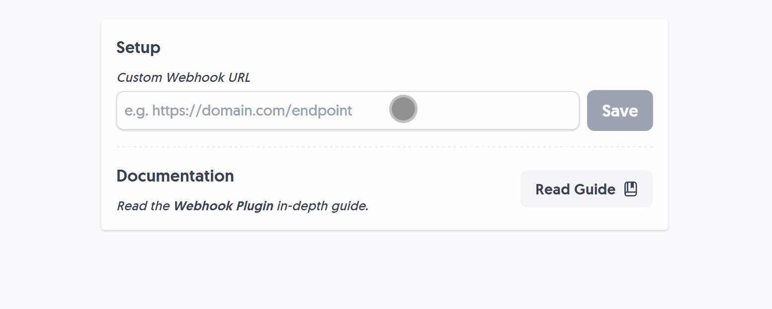 Viewing the Webhook Plugin inside Fun Forms