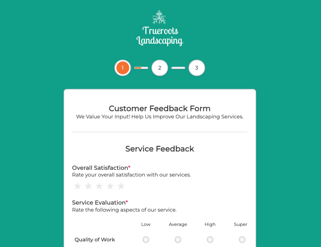 Feedback Form