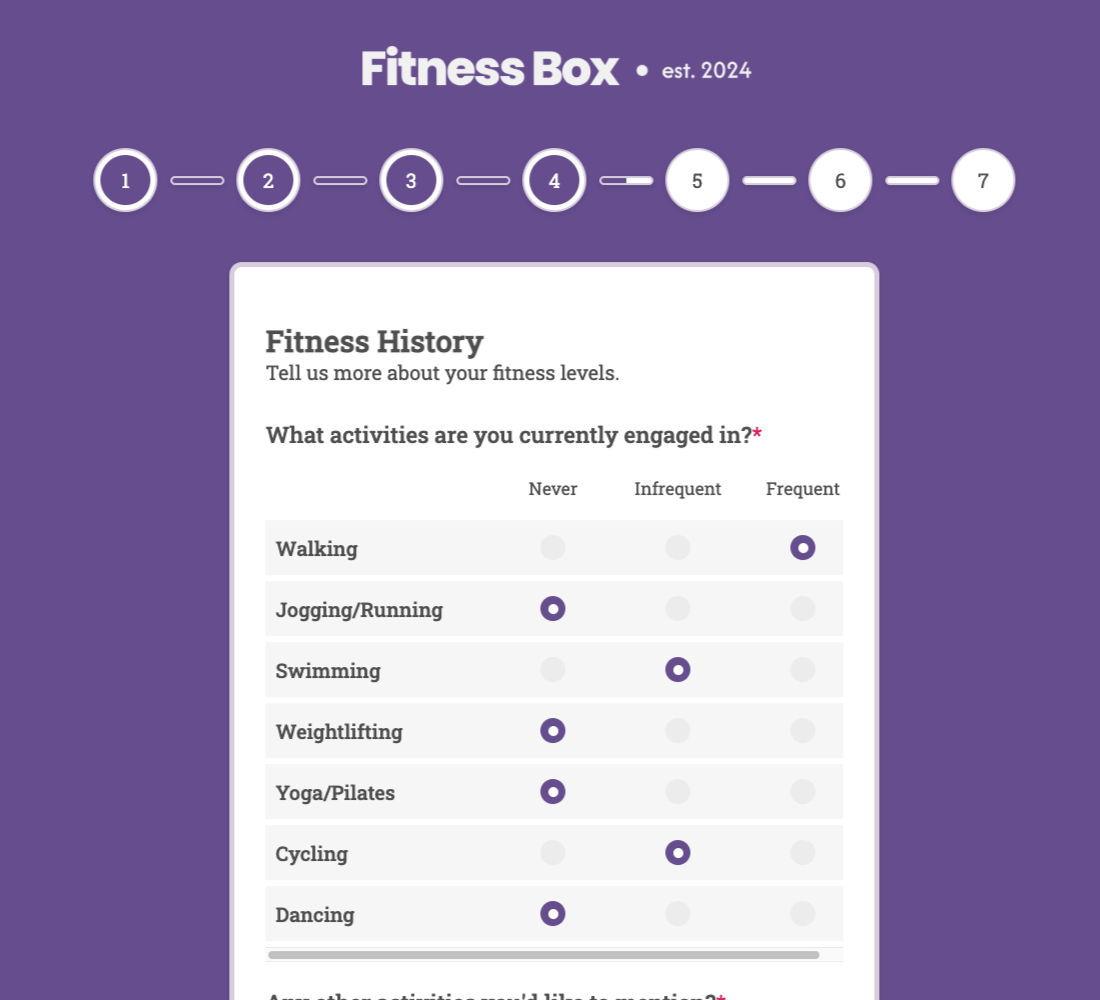 Client Intake Form