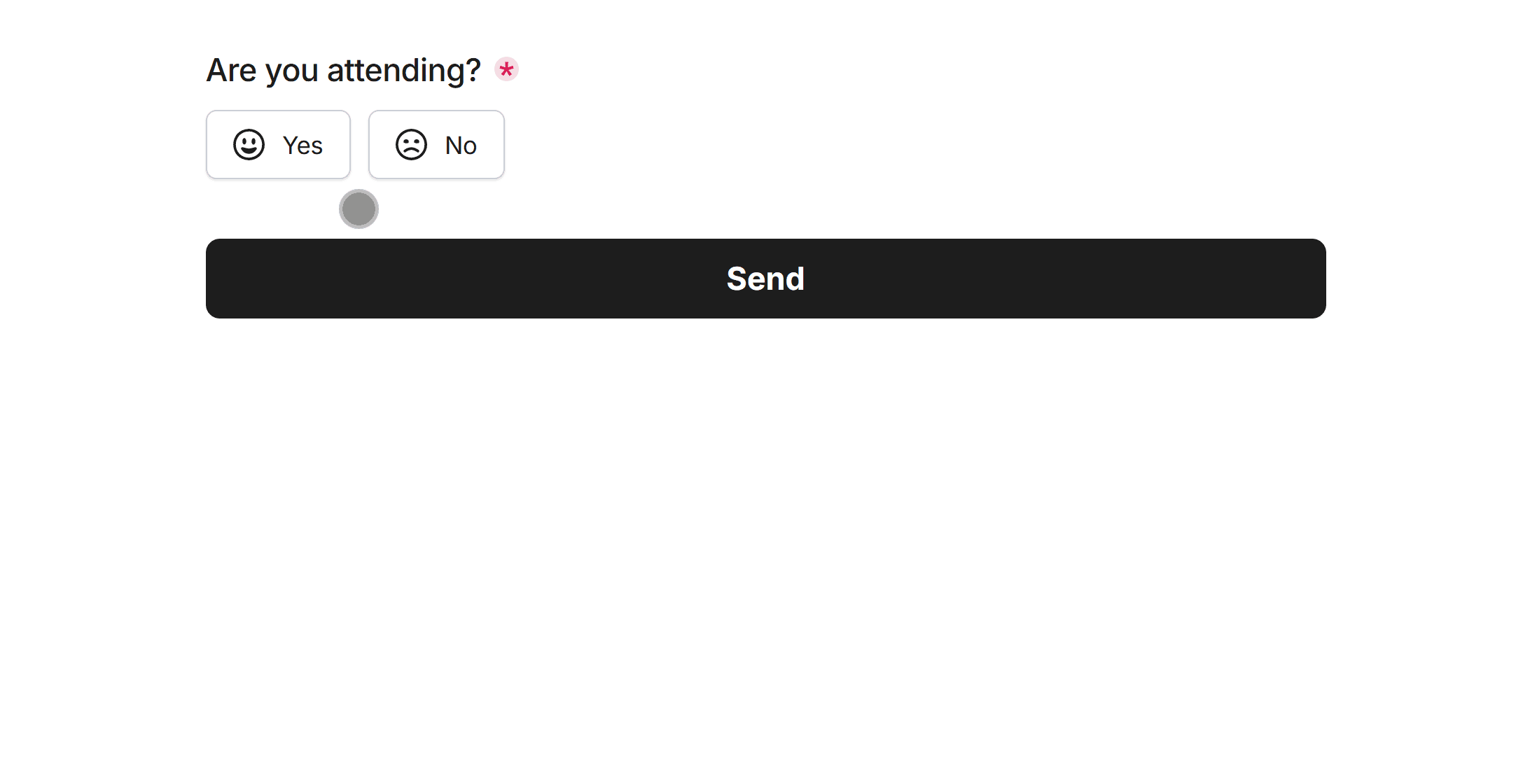 Showing a Yes/No Field when Yes is selected in a Yes/No Field