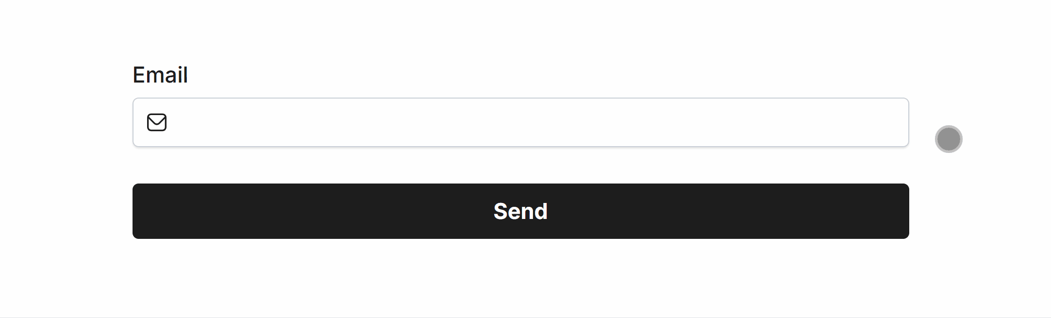 Testing the Email Field in our Form