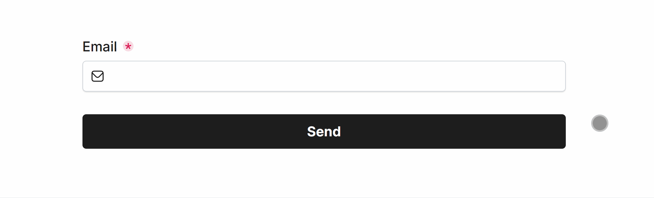 Validation Required for the Email Field in our Form