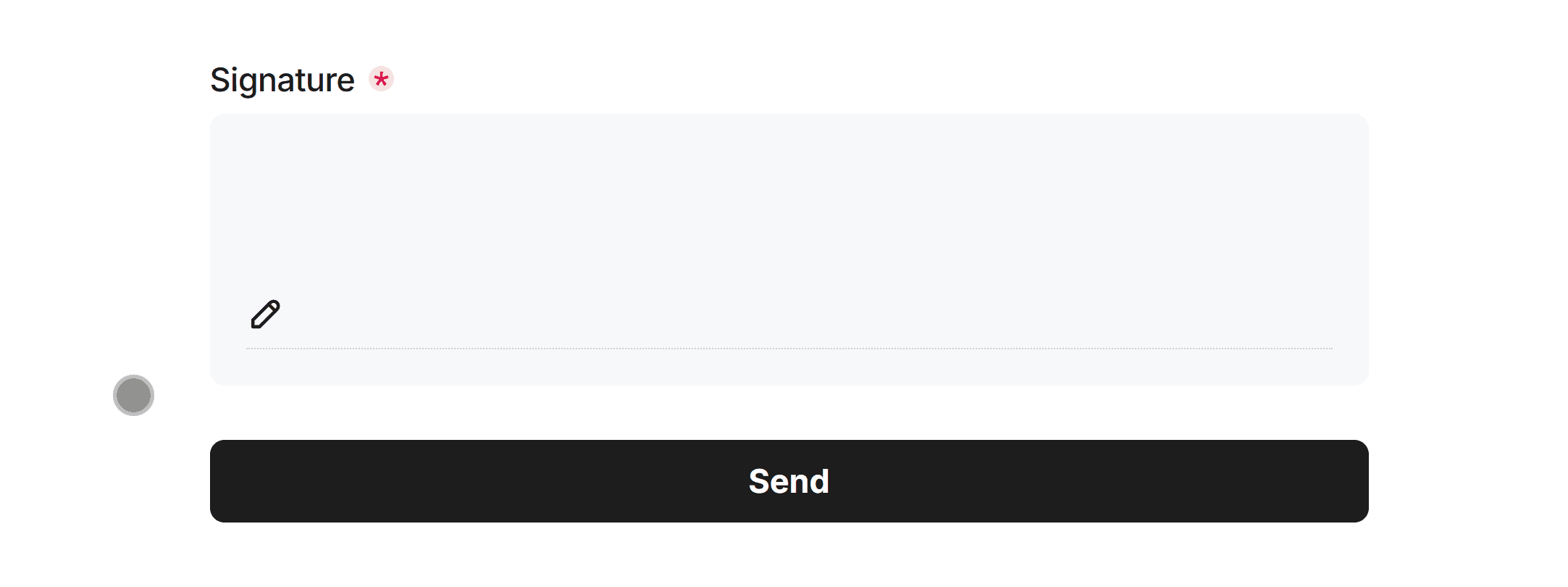 Making the Signature Field required with Smart Validation