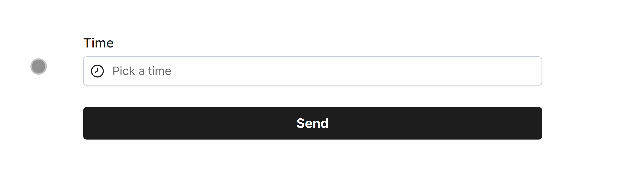 Validation Max Time for the Time Field in our Form
