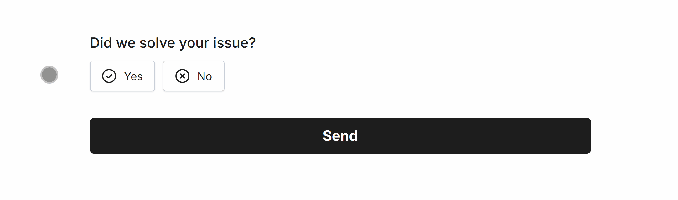 Testing the Yes/No Field in a form