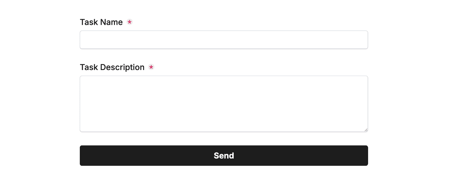 Adding a Task Name field to a form connected to the Trello Plugin