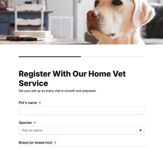 Pet & Owner Registration Form
