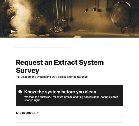 Extract System Survey & Access Audit Request Form